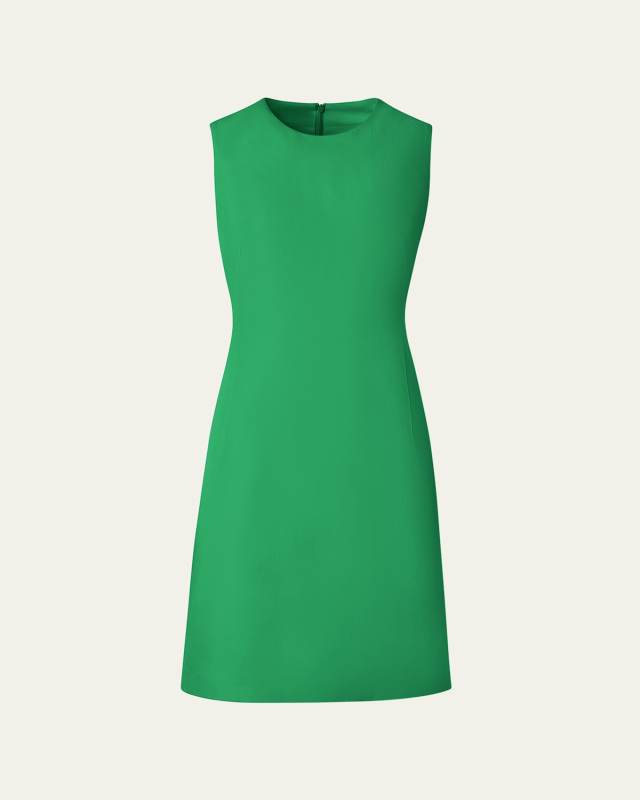 70's Inspired Cotton Silk Short Dress